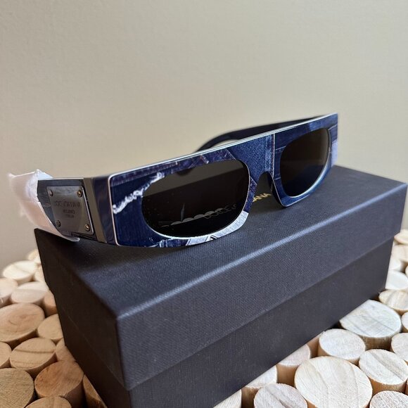 {NIB} DOLCE & GABBANA Women's Sunglasses | DG 441 -340287 Denim - Picture 1 of 12